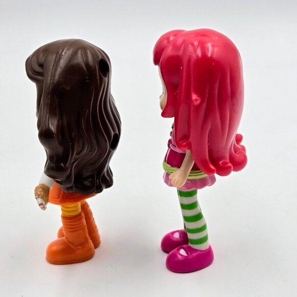 Strawberry Shortcake Doll Lot McDonald’s 2010 Orange Blossom Lemon Meringue Mini - Picture 5 of 11